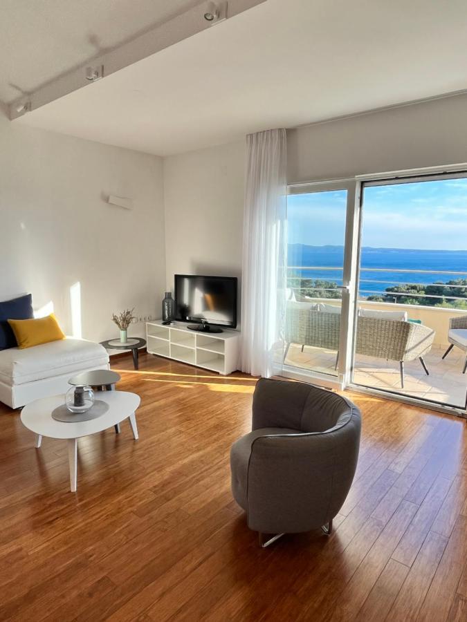 Sky - Beautiful Rooftop Apartment With Shared Pool Split Luaran gambar